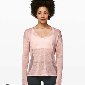 LULULEMON still Movement Linen Sweater